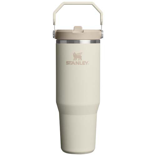 Stanley IceFlow™ 2.0 termoizolowany kubek ze stali nierdzewnej, pojemność 890 ml, z odchylaną słomką Kremowy 10098210 