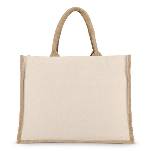 Jutowo-bawełniana torba na ramię OEKO-TEX® 42,5 x 19 x 32 cm 320 g/m² Beżowy LT95372-N0055 (2)
