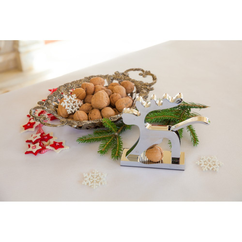 Dziadek do orzechów "renifer" | Emmeline Srebrny V5100-32 (9)