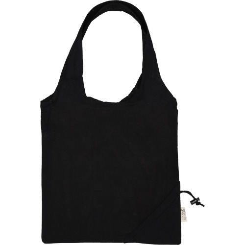 Torba bawełniana z recyklingu 118 g/m2 MODENA Czarny 526203 (1)