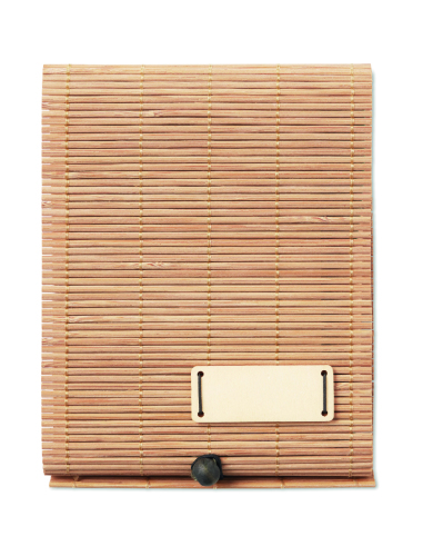 Bambusowy notatnik 80 kartek drewna MO9570-40 (3)