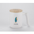 Kubek ceramiczny VIVIAN 420 ml Biały 16040-01 (8) thumbnail