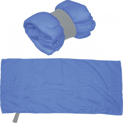 Mały ręcznik z mikrofibry 160 g/m² HUGH Niebieski 7475404 