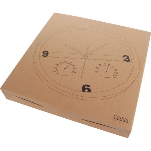 Zegar ścienny CrisMa ERICH Szary 4344907 (10)