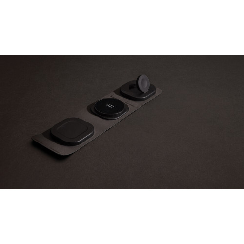 Ładowarka bezprzewodowa 3 w 1 15W Swiss Peak Szary P308.531 (9)