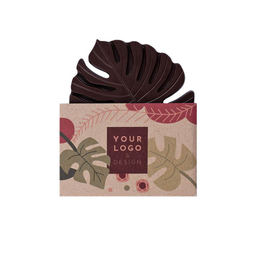 Tabliczka czekolady liść Deliciosa Wielokolorwy S0575 