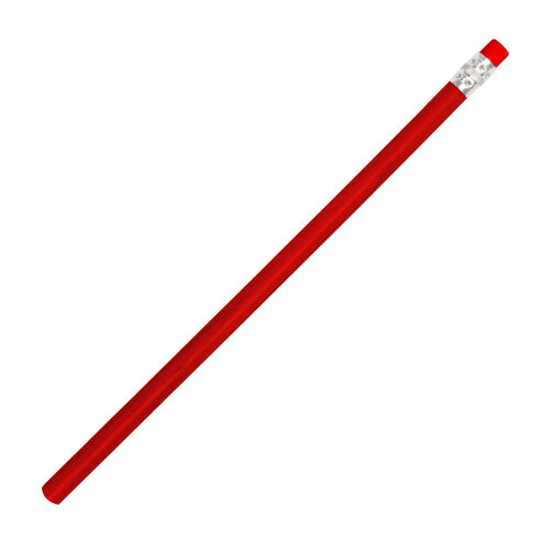 Ołówek z gumką HICKORY czerwony 039305 