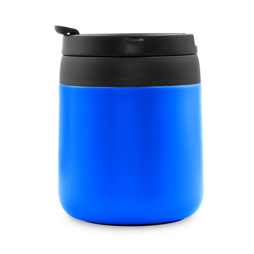 Kubek termiczny 400 ml z rączką | Wyatt Niebieski V4838-11 (4)