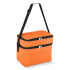 R-PET 600D Dwukomorowa torba chłodząca 30 x 20 x 24 cm 12L Pomarańczowy LT95393-N0026  thumbnail