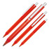 Długopis plastikowy BRUGGE czerwony 006805  thumbnail
