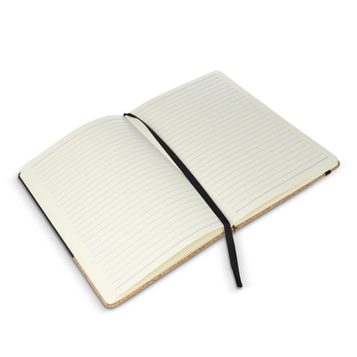 Notatnik R-PET i korek A5 Czarny LT92085-N0002 (3)