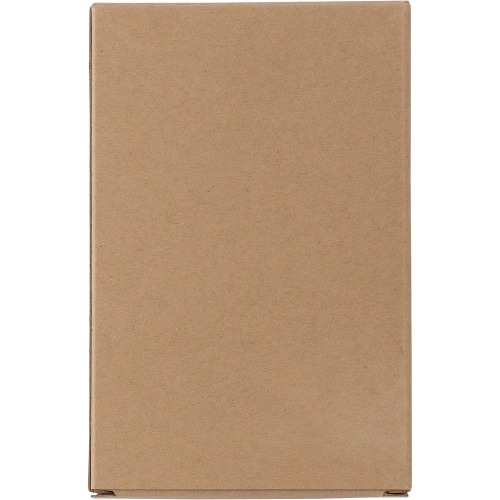 Zestaw do notatek "liść", długopis Zielony V2992-06 (8)