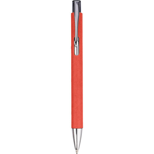 Długopis z papieru z recyklingu Czerwony VA445-05 