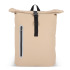 Powlekany PU plecak R-PET 600D o pojemności 20 l Ecru LT95357-N0054 (2) thumbnail
