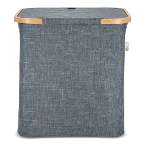 Składany kosz InSideOut z pokrywą Sogne 40,5 x 33 x 42cm rPET Ciemnoszary LT57105-N0060 (3)