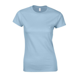 T-shirt Damski Krótki Rękaw Bawełna Ring-Spun