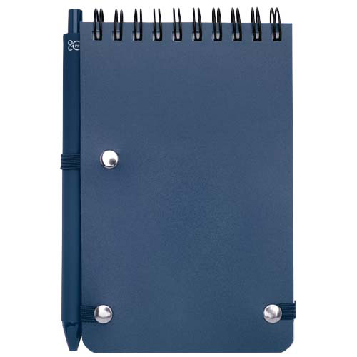 Thalaasa notatnik A6 w twardej okładce z nadrukiem oceanicznym i długopisem  Błękit oceanu 10790251 (3)