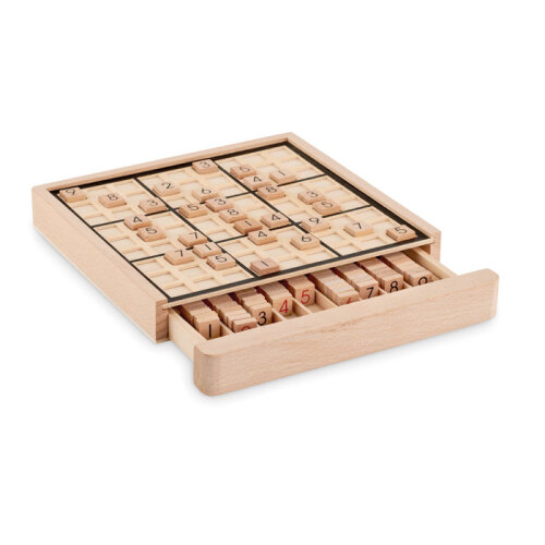Drewniana gra planszowa sudoku drewna MO6793-40 