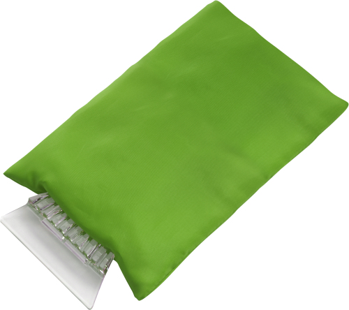 Skrobaczka z rękawiczką zielony V5723-06 