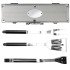 Zestaw do grilla OVAL PLATE Szary 064807  thumbnail