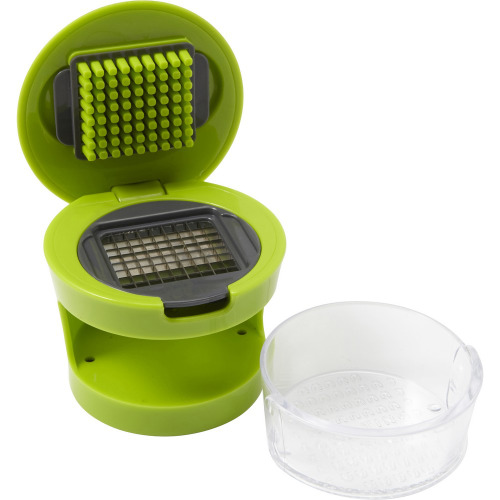 Krajalnica do czosnku z tarką Jasnozielony V7904-10 (2)