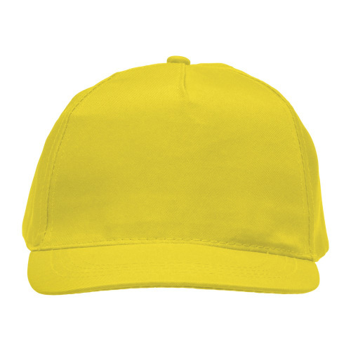 Czapka z daszkiem żółty V7159-08 (1)