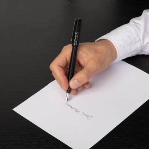 Wieczne pióro Label Chrome Czarny HSH2092A (9)