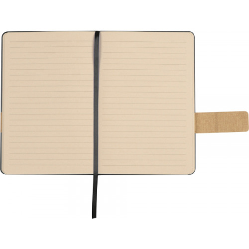 Notatnik A5 w linie DOUGLAS Czarny 2422703 (5)