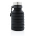 Składana butelka sportowa 550 ml z karabińczykiem Czarny P432.621 (1) thumbnail