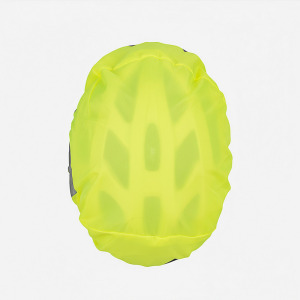 Osłona na kask rowerowy żółty