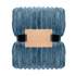 Polarowy koc w paski RPET Petrol MO3184-20 (1) thumbnail