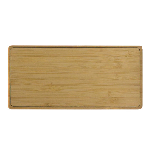 Powerbank bambusowy z panelem słonecznym 8000mAh Drewniany LT91276-N0093 (1)
