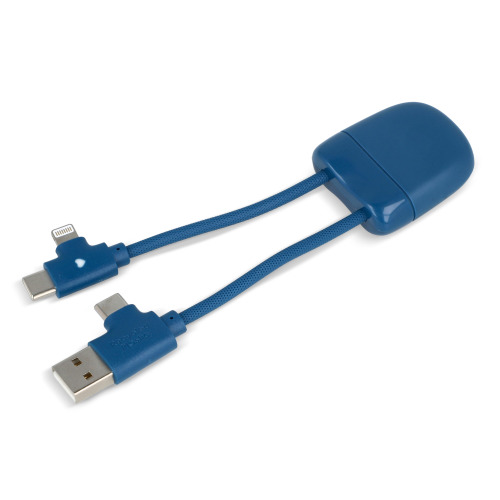 Kabel do ładowania Xoopar ICE-B Multi Niebieski LT41025-N0011 (1)