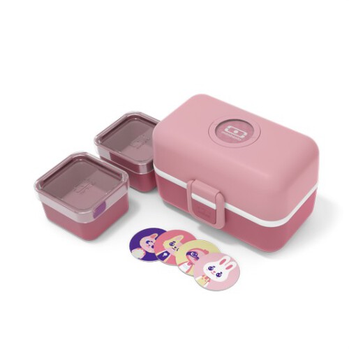 Lunchbox dziecięcy Tresor MONBENTO, Pink Blush Pink Blush B317010029 (2)