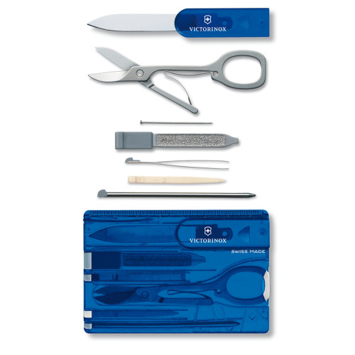 SwissCard Classic Victorinox Niebieski 07122T264 (1)