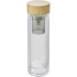 Termos 420 ml, kubek termiczny, posiada sitko zatrzymujące fusy jasnobrązowy V0774-18  thumbnail