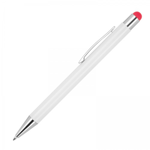 Długopis aluminiowy soft touch i touch pen JEAN Czerwony 1323805 (2)