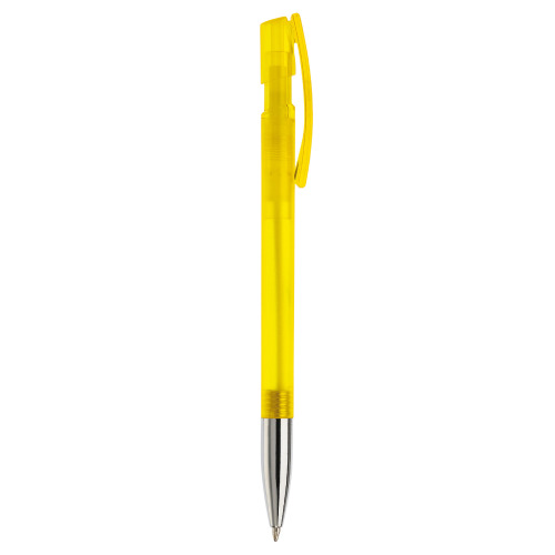 Przezroczysty długopis Nash Transparentny / żółty LT80805-N0441 (4)