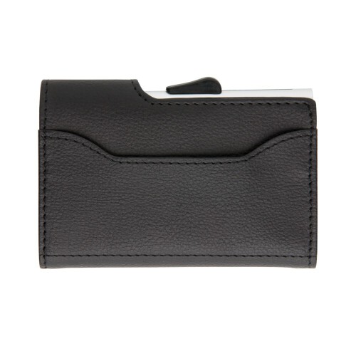 Etui na karty kredytowe i portfel C-Secure, ochrona RFID czarny, srebrny P850.511 (5)