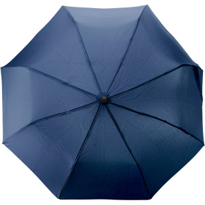Parasol automatyczny RPET, składany Granatowy