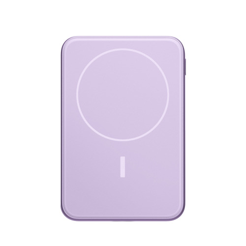 2PBM5000| Fresh 'n Rebel Compatible with MagSafe MagSafe Powerbank Wireless 5000mAh Liliowy LT49413-N0071 (4)