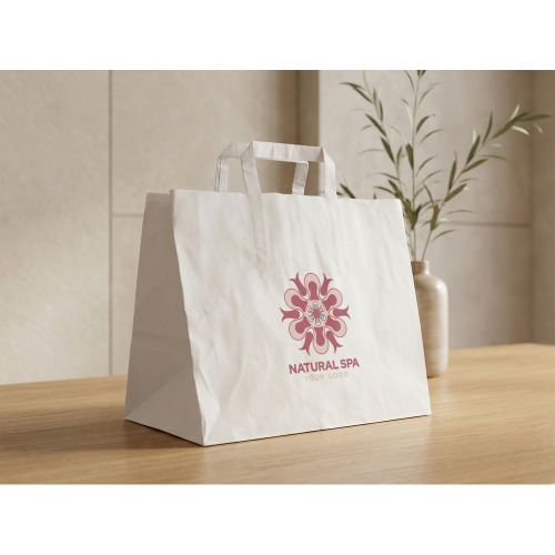 Torba papierowa | Bisara Biały VA913-02 