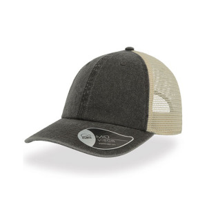 Czapka Trucker - Black & Stone