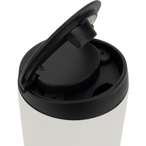 Kubek termiczny z recyklingu PONTA GROSSA MoLu 450 ml Biały 481306 (4)