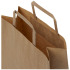 Torba z papieru Kraft z płaskimi uchwytami – 25 x 11 x 31 cm Kraftowy brąz 1PQ00306 (3) thumbnail