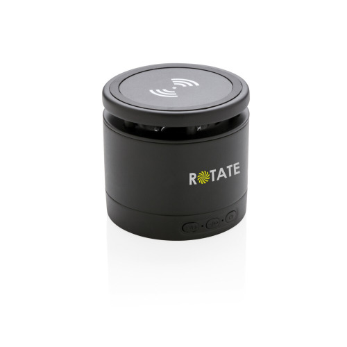 Głośnik bezprzewodowy 3W, ładowarka bezprzewodowa 5W Czarny P328.031 (8)