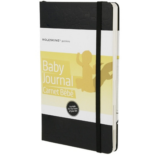 Baby Journal - specjlany notatnik Moleskine Passion Journal czarny VM311-03 