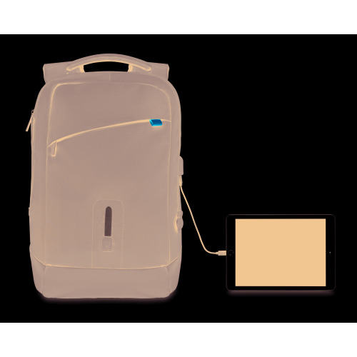 Plecak z powerbankiem Czarny MO9111-03 (5)