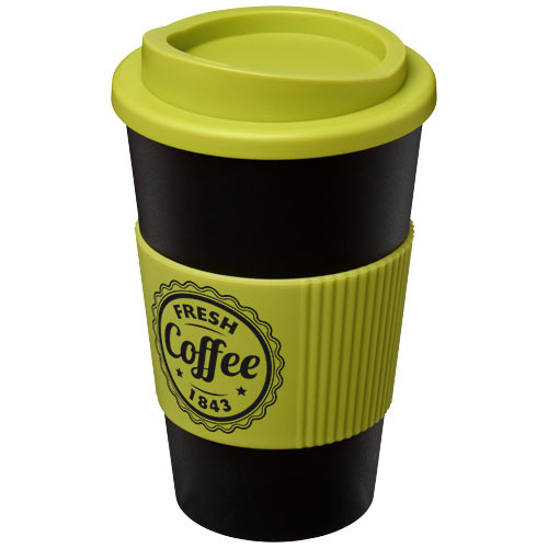 Kubek termiczny z serii Americano® o pojemności 350 ml z uchwytem Czarny 21000204 (1)