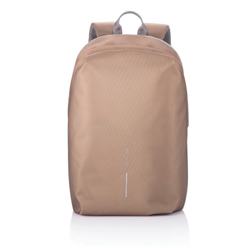 Bobby Soft, plecak na laptopa 15,6", chroniący przed kieszonkowcami, wykonany z RPET brązowy V0998-16 (2)